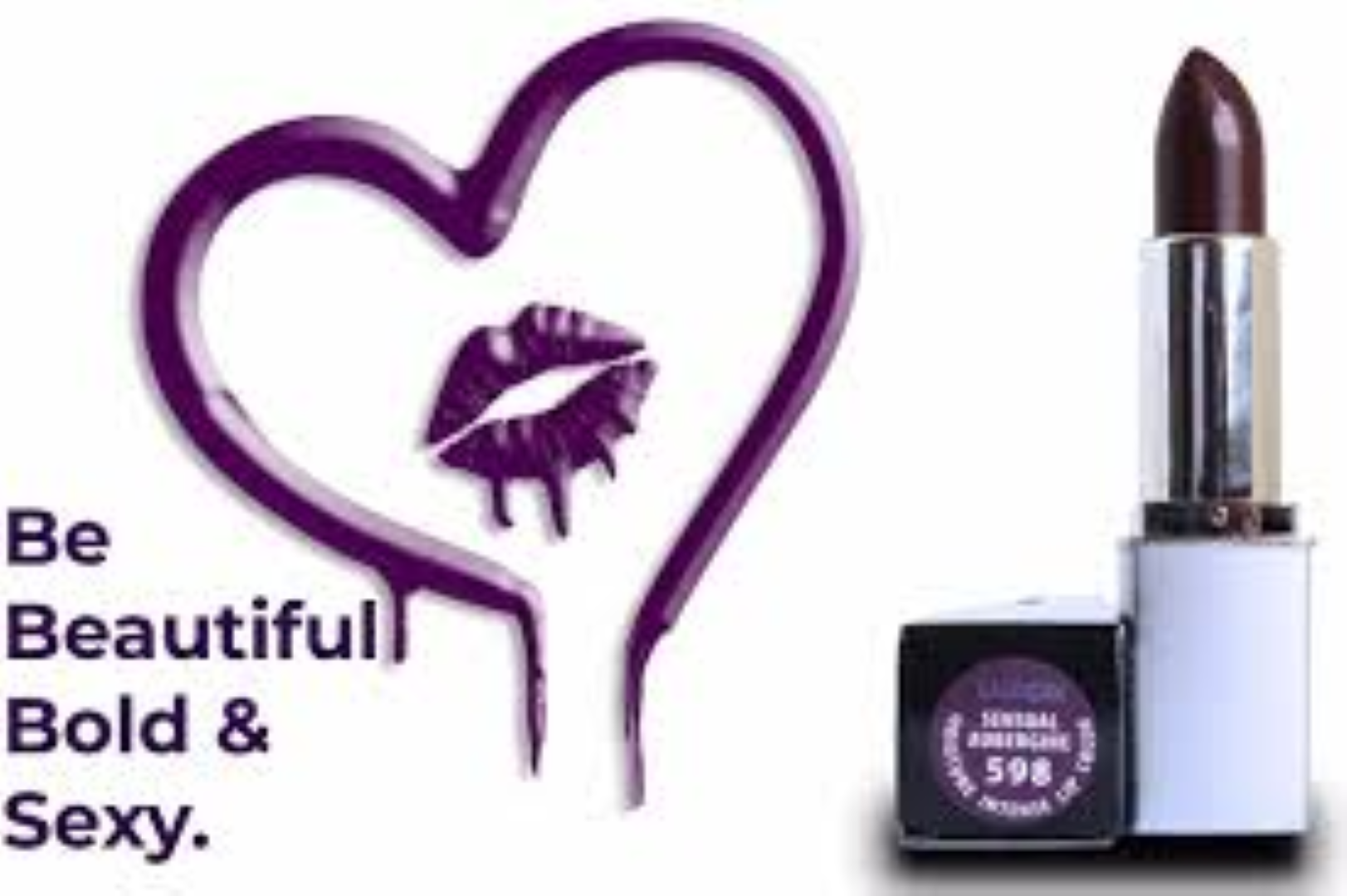 LURON LIPSTICK NO.598 SENSUAL AUBERGINE